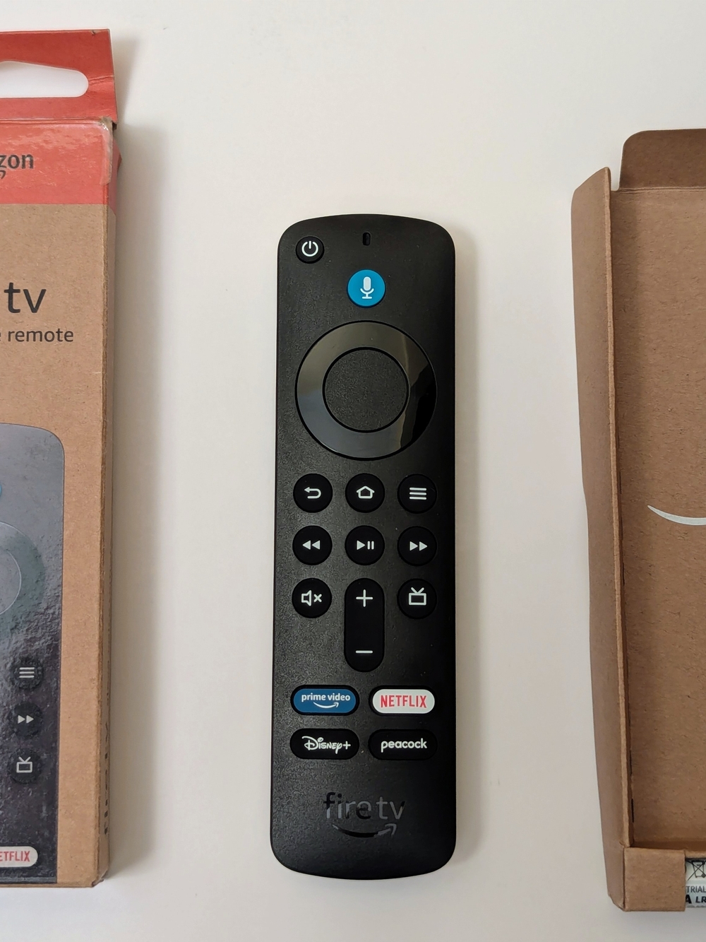 Amazon Alexa Voice Remote (3rd Gen) with TV & App Shortcut Buttons - Used